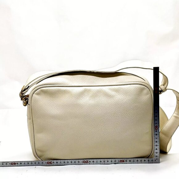 Gucci Shoulder Bag Sherry Line White Leather - Picture 2 of 9
